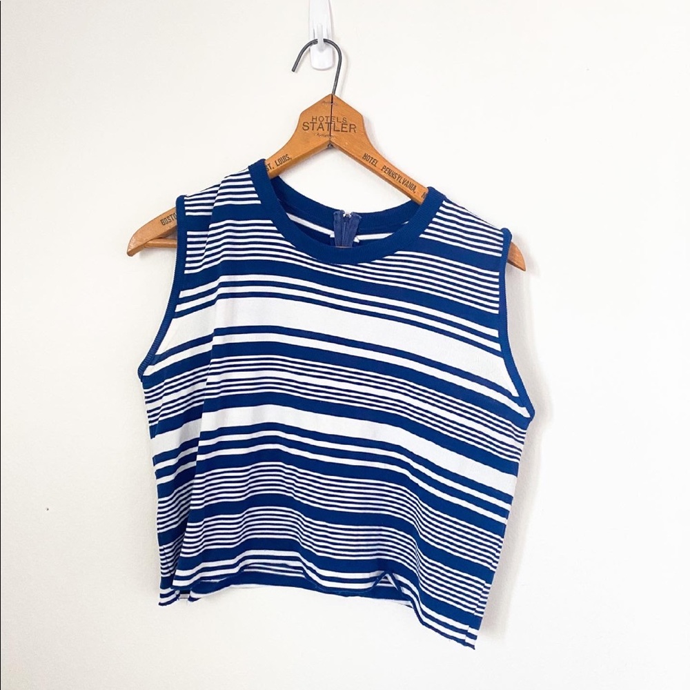 vintages cropped tank